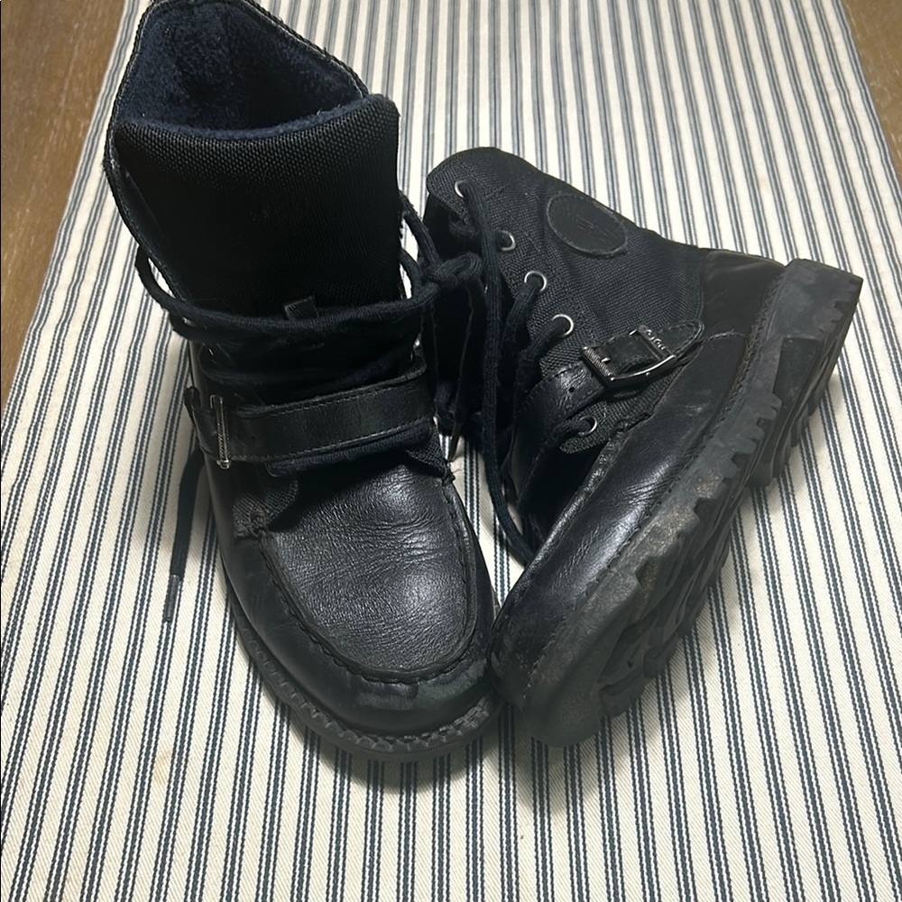Black Kids Shoes